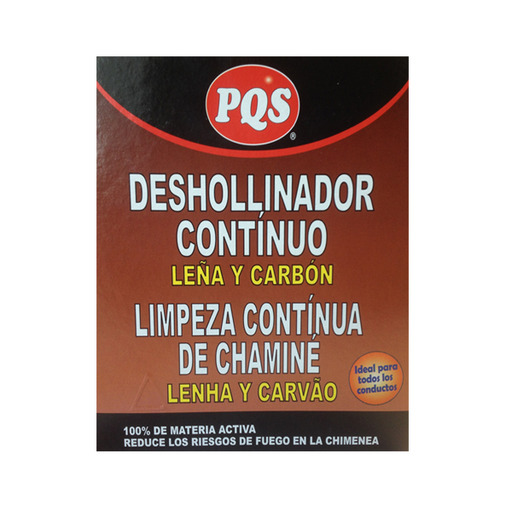 DESHOLLINADOR MANTENIMIENTO MADERA Y CARBON 14 DOSIS PQS